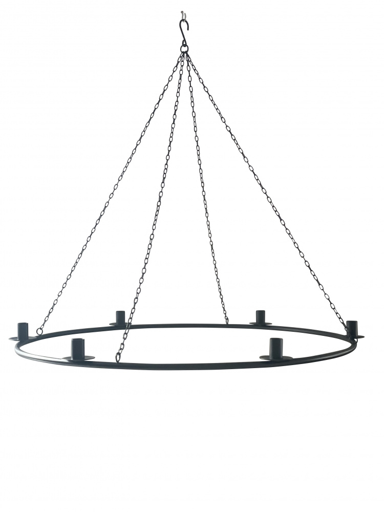 Bilde av Nordic Chandelier Black 60 Cm